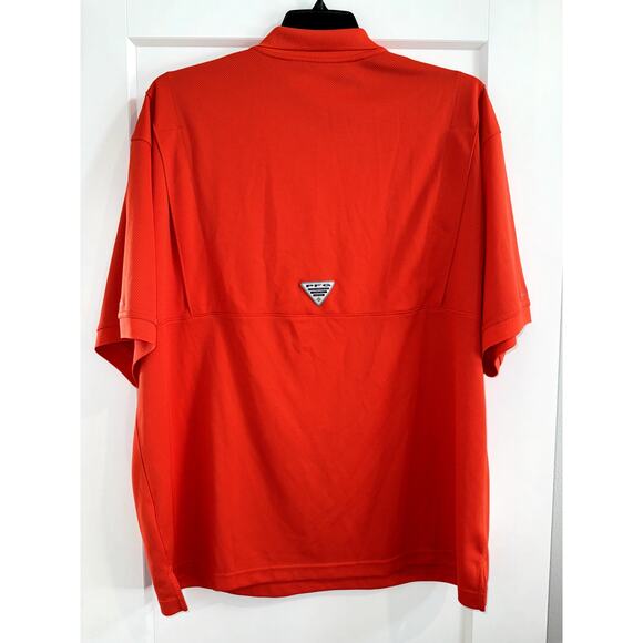 Oklahoma State Cowboys Columbia PFG Golf Polo Vented Back Men’s XL - Picture 6 of 9